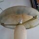 Lampe champignon pâte de verre
