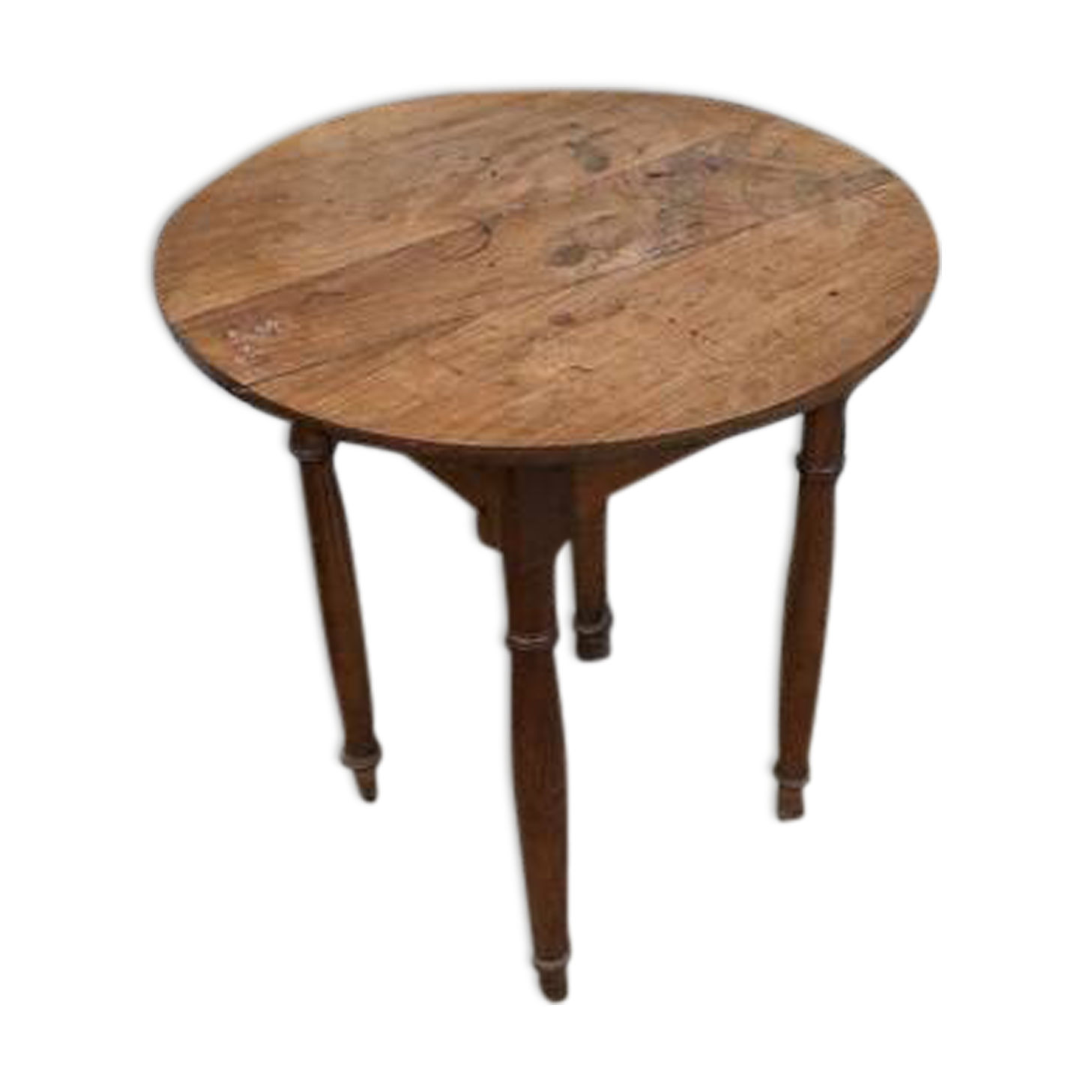Small round table, pedestal table