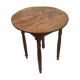 Small round table, pedestal table