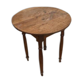 Small round table, pedestal table
