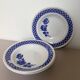 3 vintage deep plates 220638