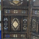 Old wooden screen