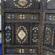 Old wooden screen