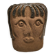 Decorative ceramic head from Sloth Ceramics Denmark 1979.