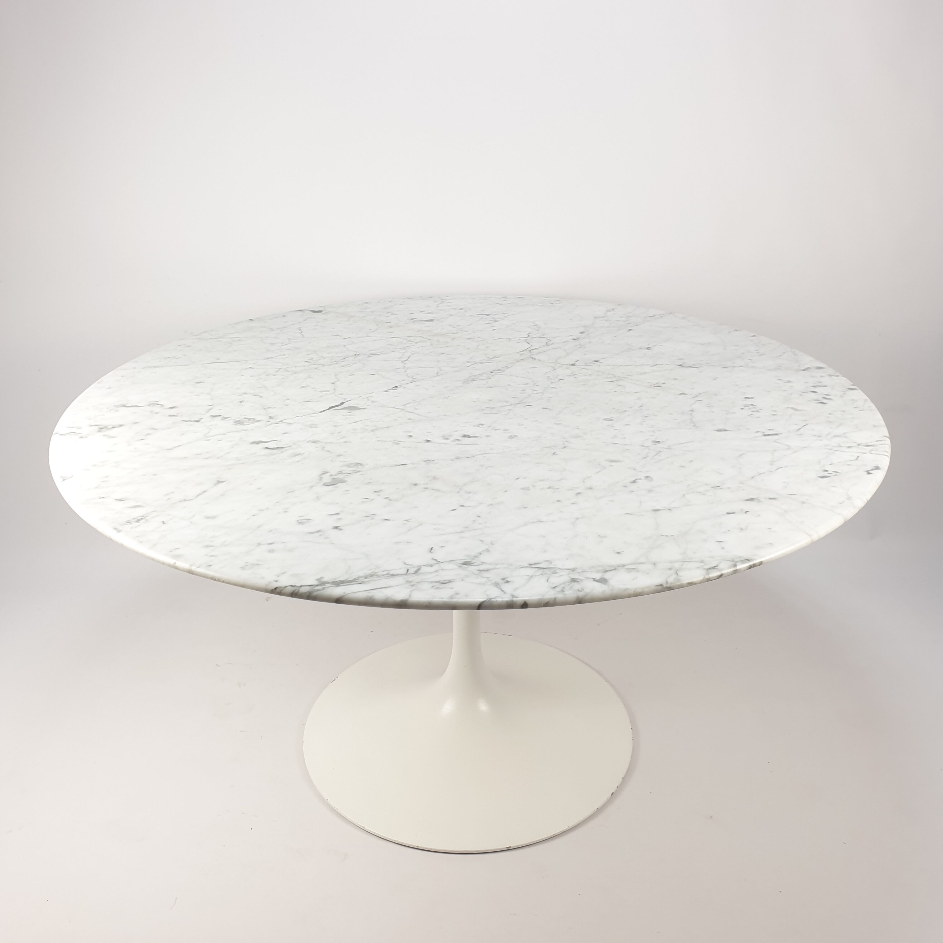 Table à manger en marbre par Eero Saarinen pour Knoll International, années 1970