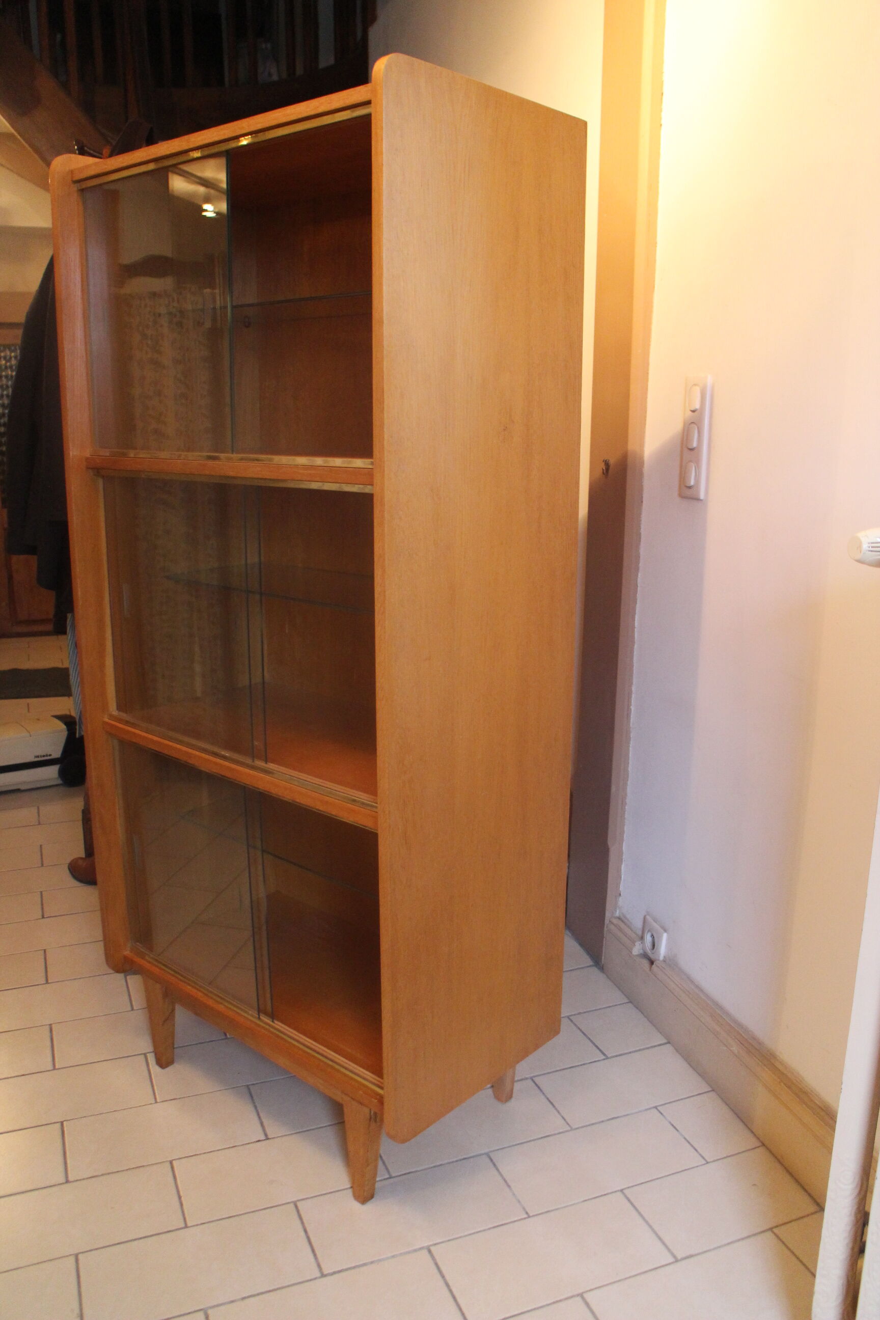 Vitrine étagère vintage