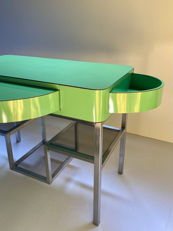 Originale table basse / bureau d'enfant, années 70