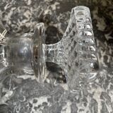 Vintage crystal decanter diamond tip