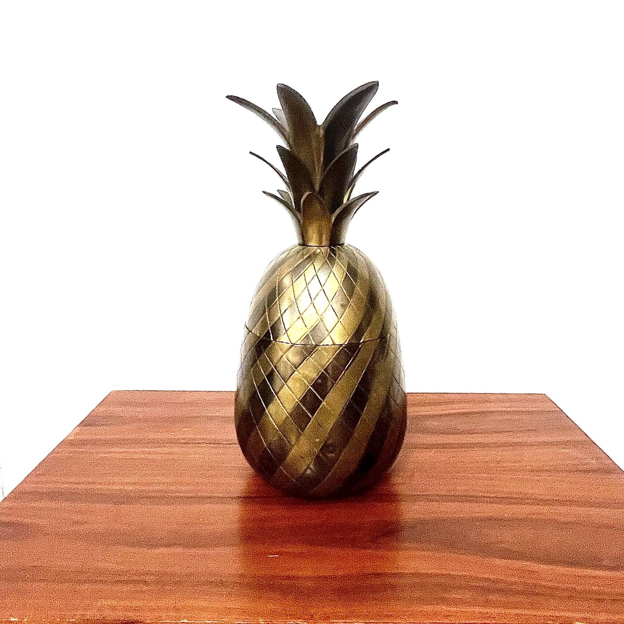 Decorative ice bucket "Pineapple" — attributed to Maison Jansen, France, here.