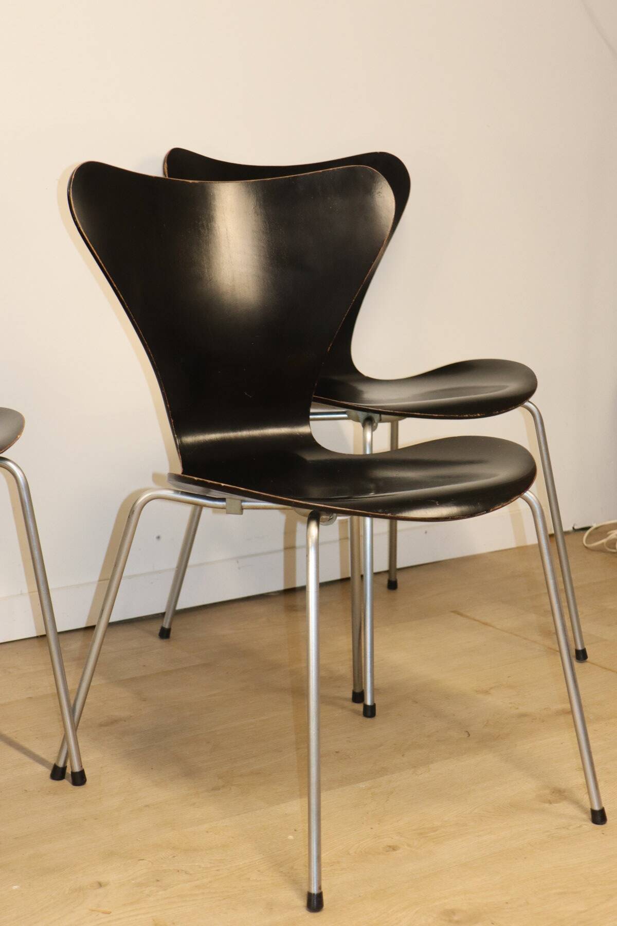 Series 7 Chairs Arne Jacobsen edition Fritz Hansen, 1965