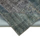 Hand-knotted oriental vintage 171 cm x 242 cm grey patchwork carpet