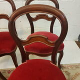 Series of 4 chairs