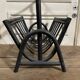 Rattan newspaper holder