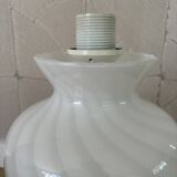 Lampe de table vintage design en verre de Murano