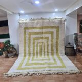 Handmade wool Berber rug 300X200 cm