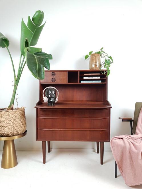 Vintage Danish teak secretary