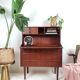 Vintage Danish teak secretary