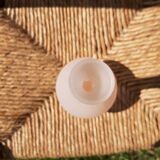 Petit vase en opaline rose