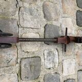 Wooden horse on stick