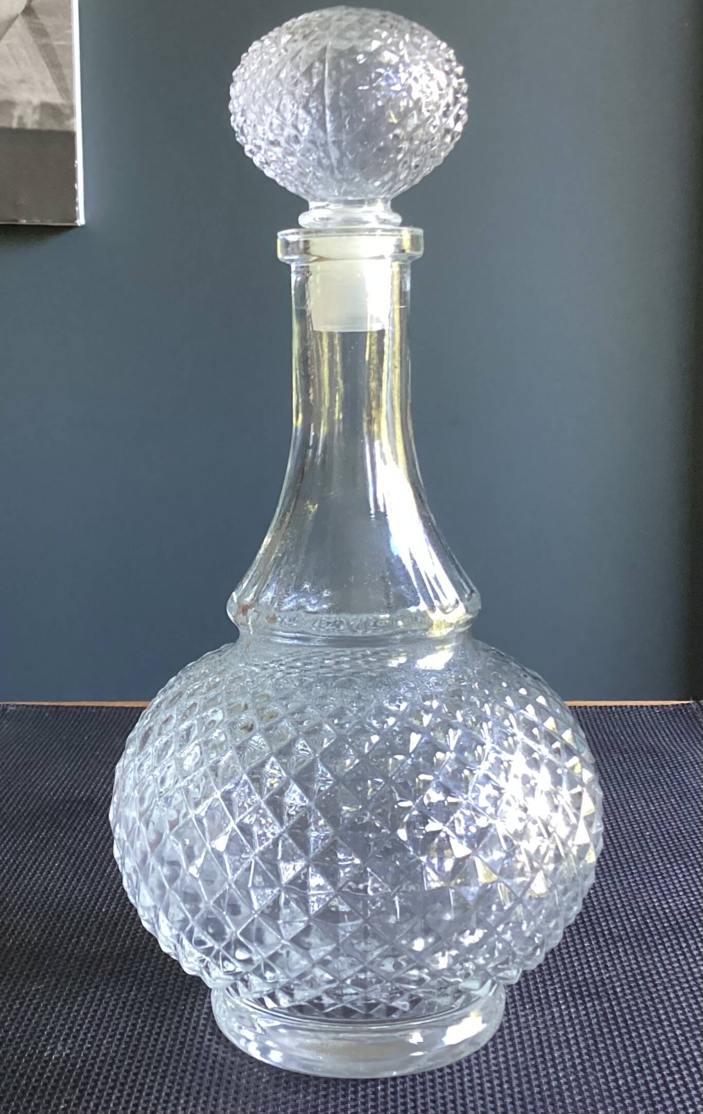 Carafe à liqueur en verre