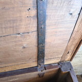 Wooden chest - walnut