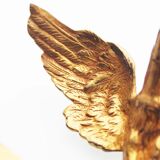 Pair of Antique 1950's Solid brass Empire Style 'Eagle' wall sconces