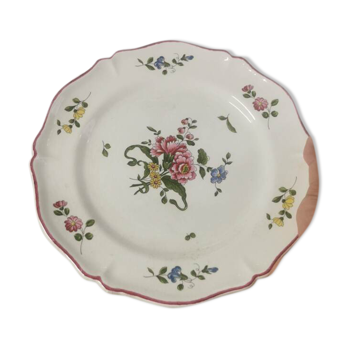 Round dish "Old Saint Amand"