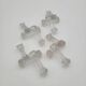 12 Antique glass knife holders