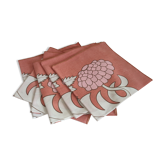 6 serviettes de table