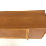 Scandinavian teak and oak sideboard, Sweden, 1960