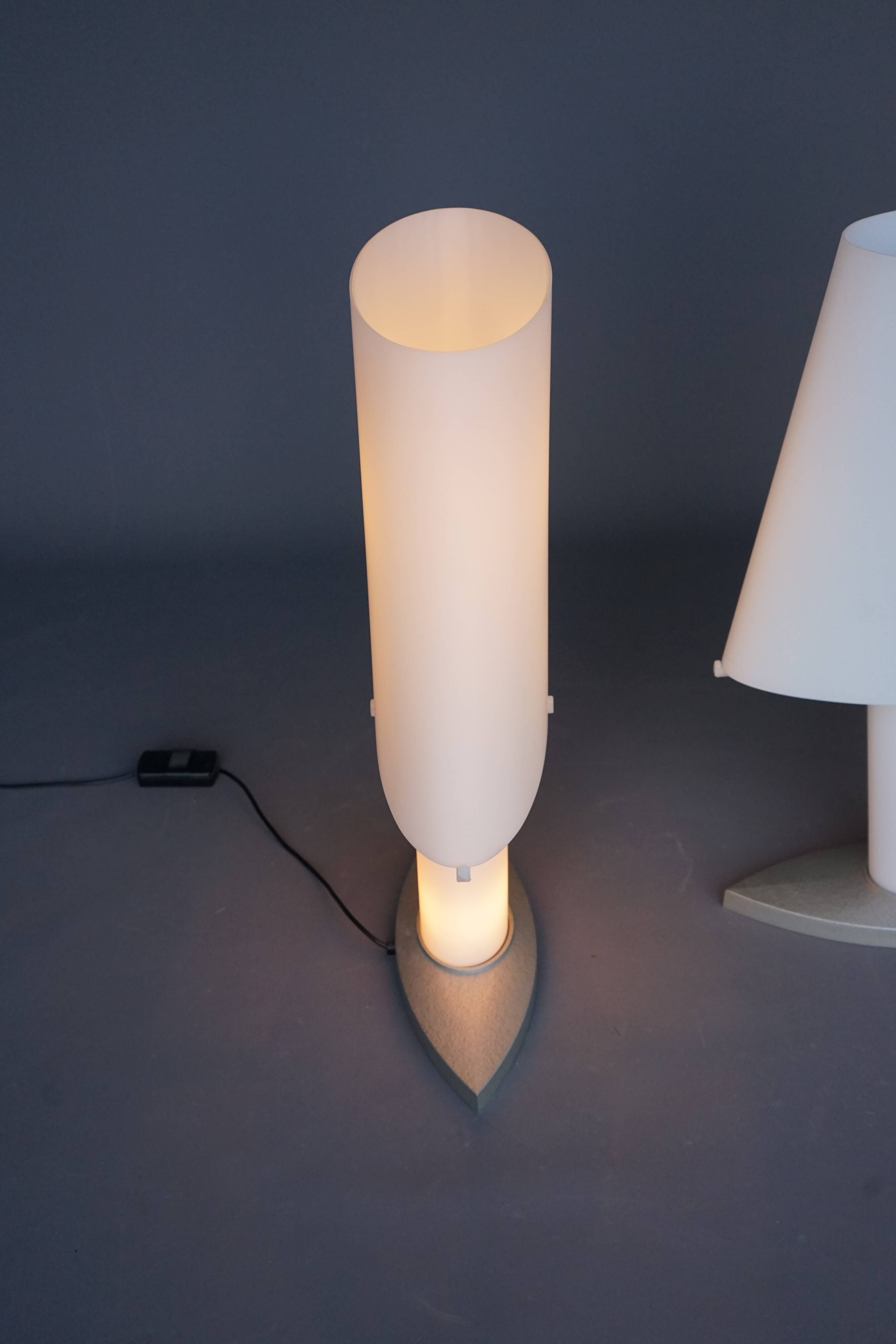 Lampes de Bureau Postmodernes par Daniela Puppa pour Fontana Arte, 1990s, Set de 2