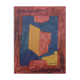 Serge poliakoff: blue, red and yellow composition - lithograph