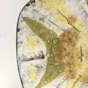 Grand panneau mural artistique ou pièce maîtresse en faïence, Italie