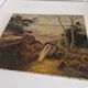 Antique 19th century oil on canvas painting signed Jean Dufau