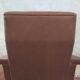 Vintage armchair in faux leather