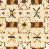 1960s berber carpet, 260 x 367