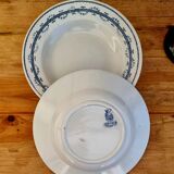 Set of 4 Austerlitz Terre de fer soup plates