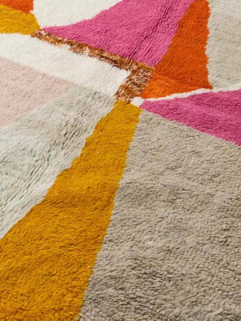 Tapis berbère traditionnel fait main
