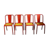 Suite 4 chairs Tolix T4