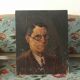 Portrait huile