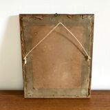Old wooden mirror 40x 35cm