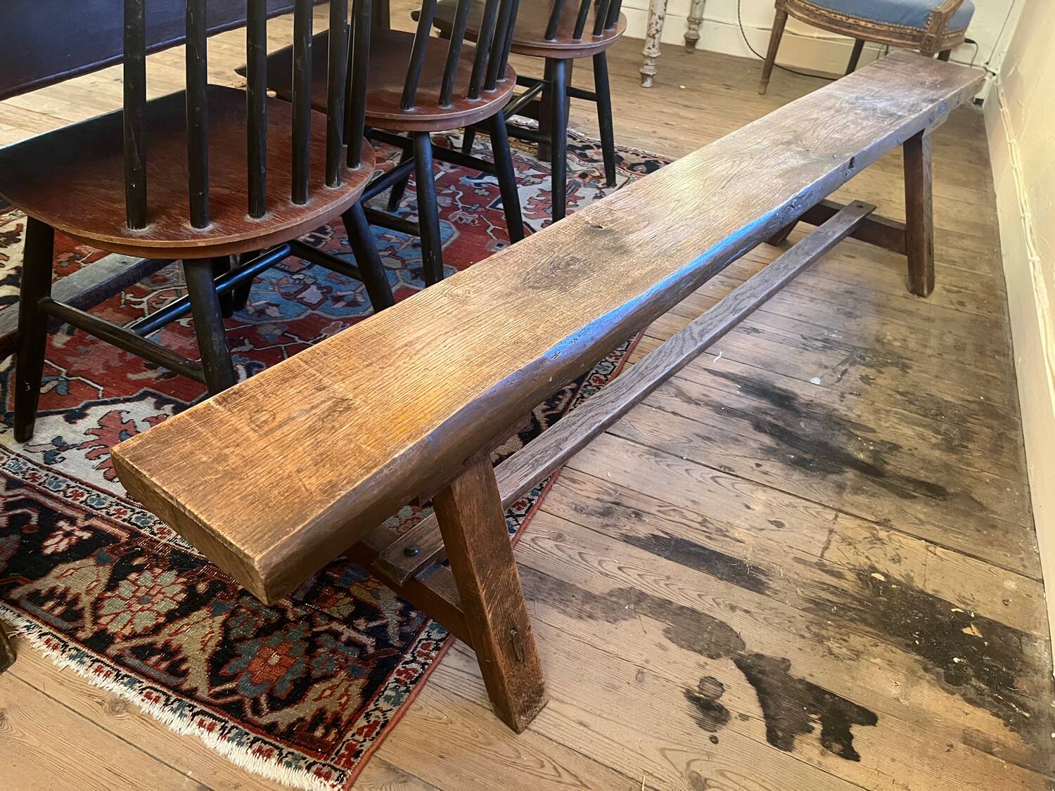 Oak bench 1900