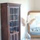 Glass-fronted Parisian wardrobe