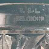 Vintage Belgian glass water jug, VSL