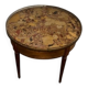 Ancienne table basse guéridon d'époque du XXème siècle