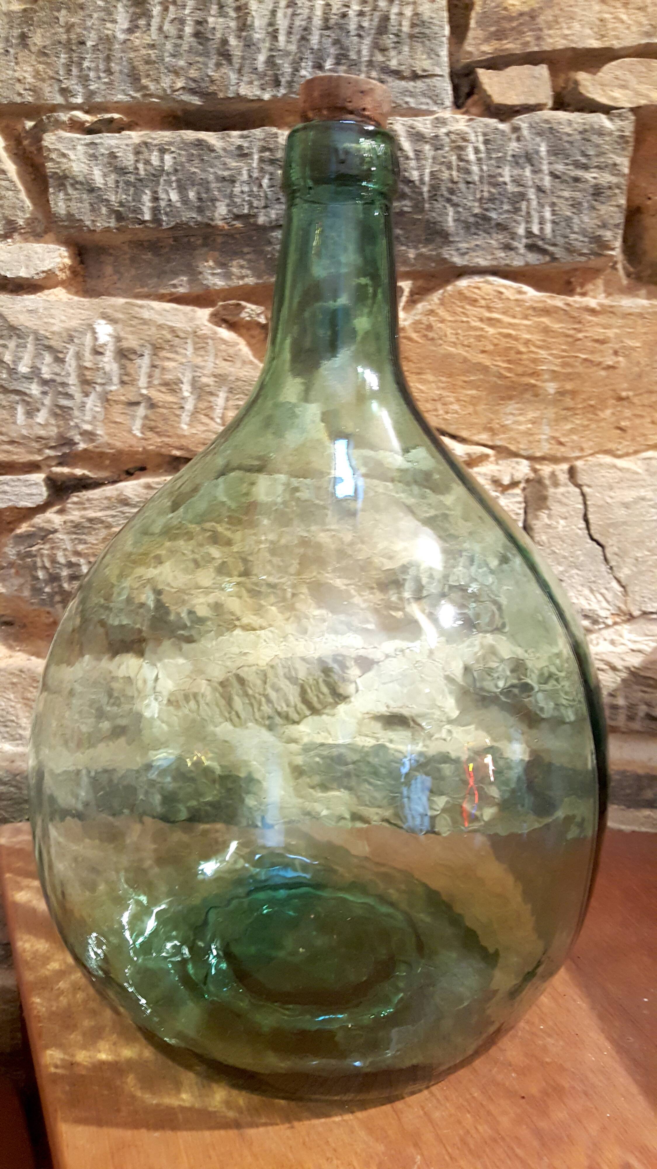 Green demijohn 10l