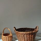 Set of 2 round baskets