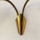 Wall lamp hollywood regency gold, 70s