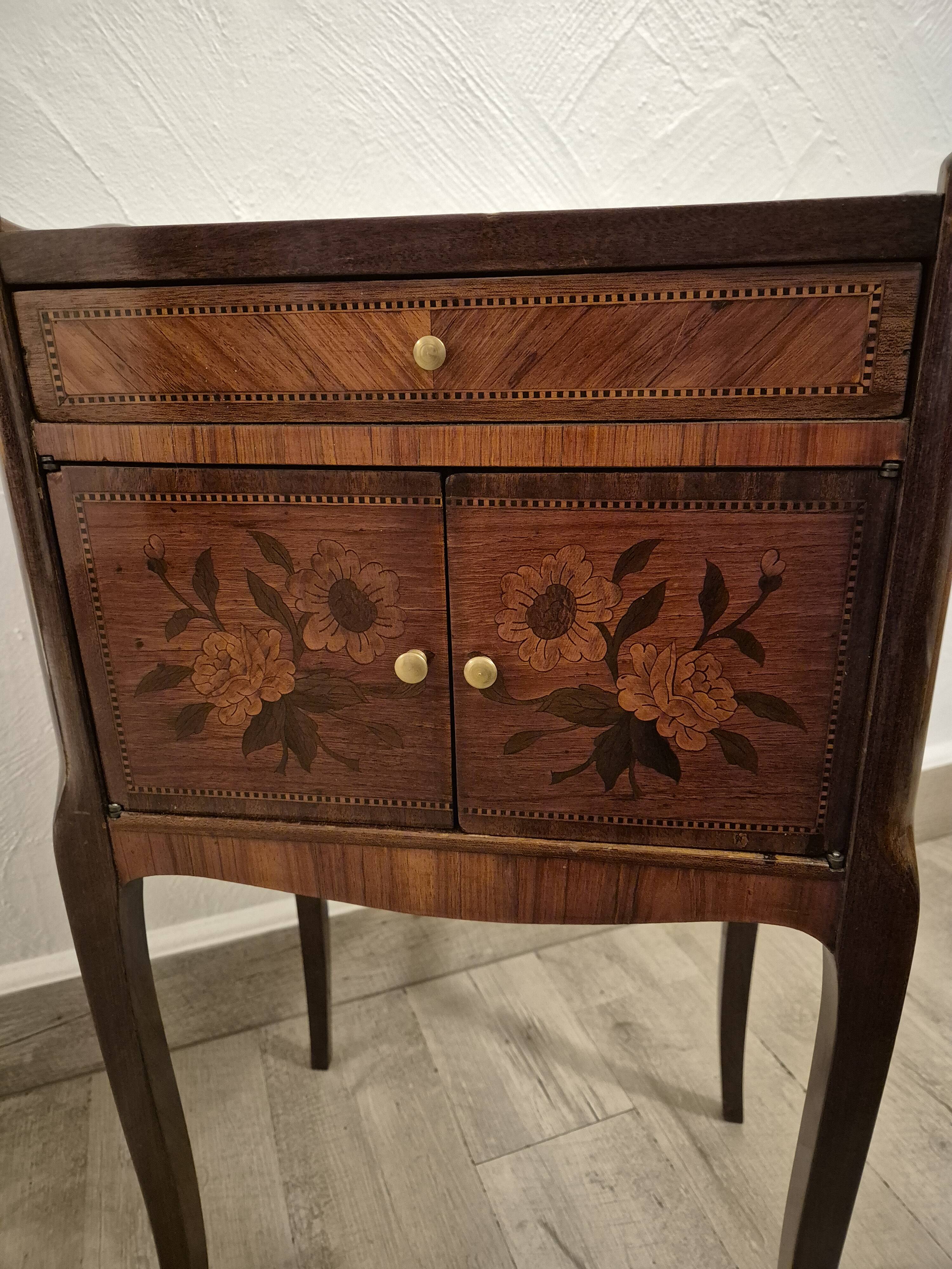 Louis XV style bedside table