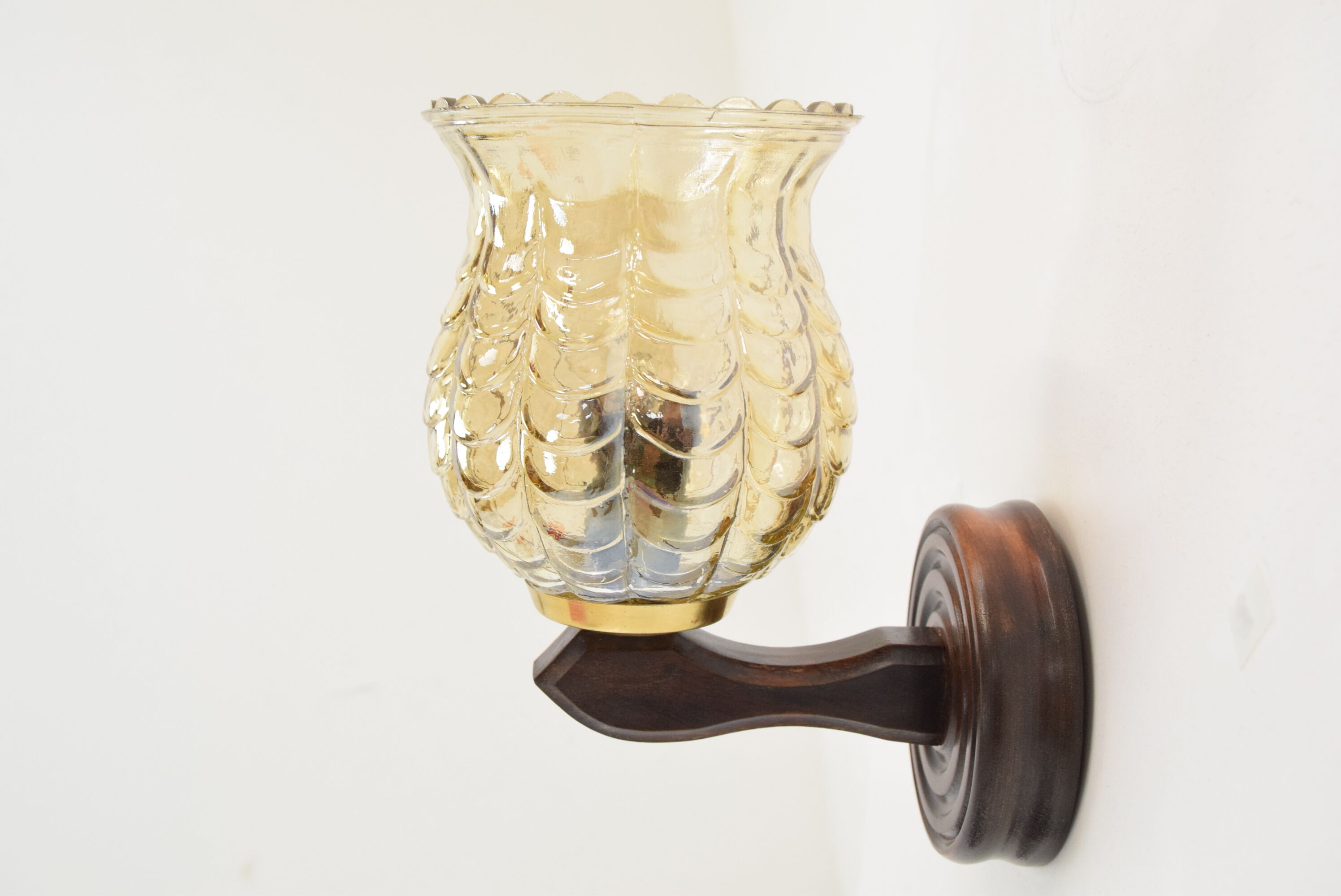 Mid-century wall lamp, 1970's.